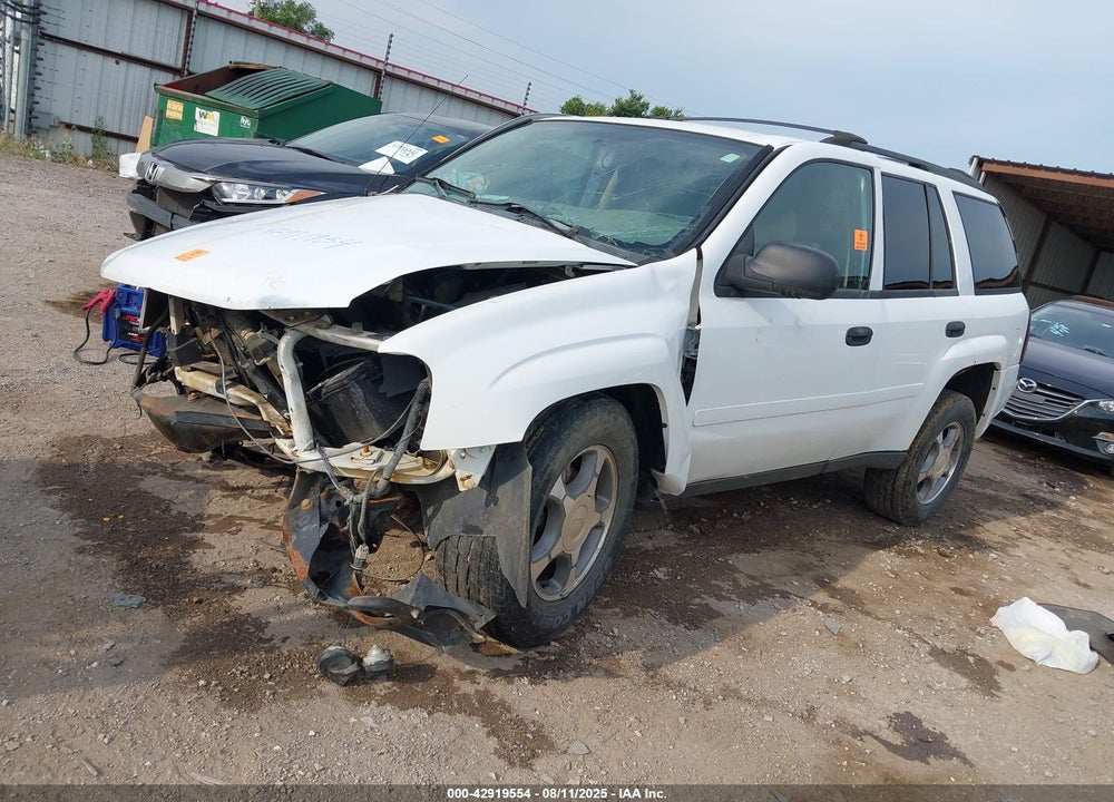 2007 CHEVROLET TRAILBLAZER VIN: 1GNDT13S272254150