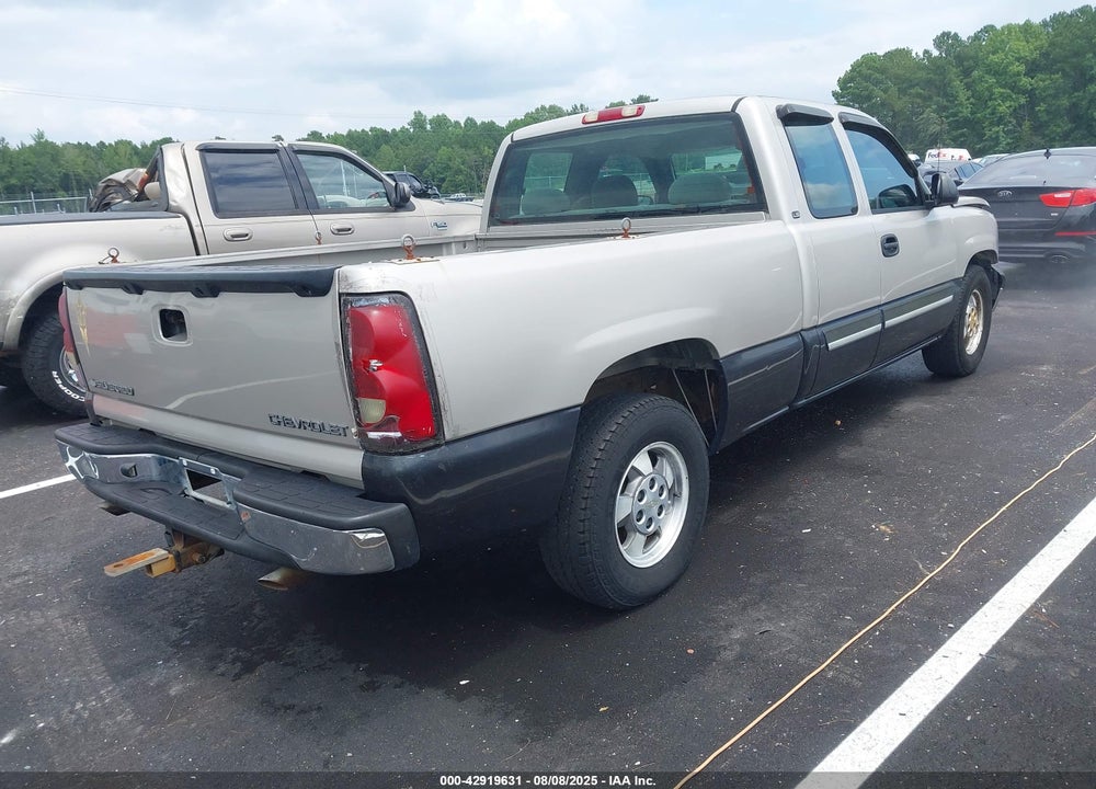 2004 CHEVROLET SILVERADO 1500 LS VIN: 1GCEC19T74Z287256
