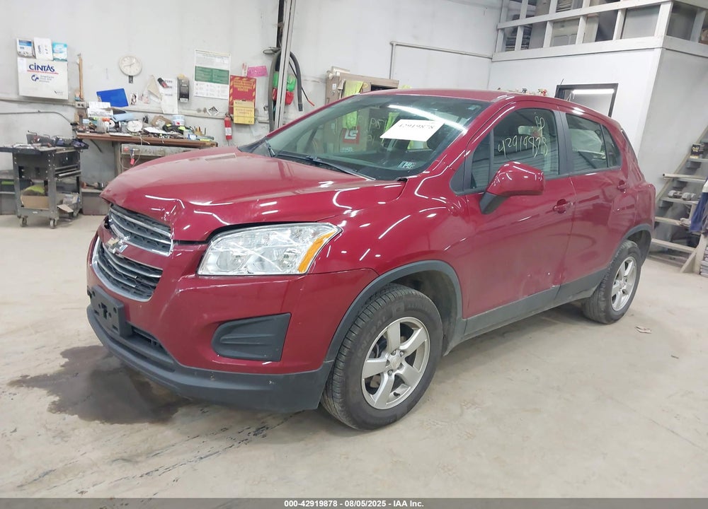 2015 CHEVROLET TRAX VIN: KL7CJPSB8FB196166