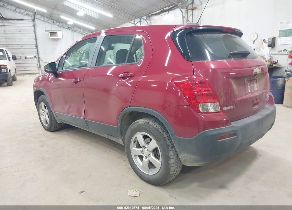 2015 CHEVROLET TRAX VIN: KL7CJPSB8FB196166