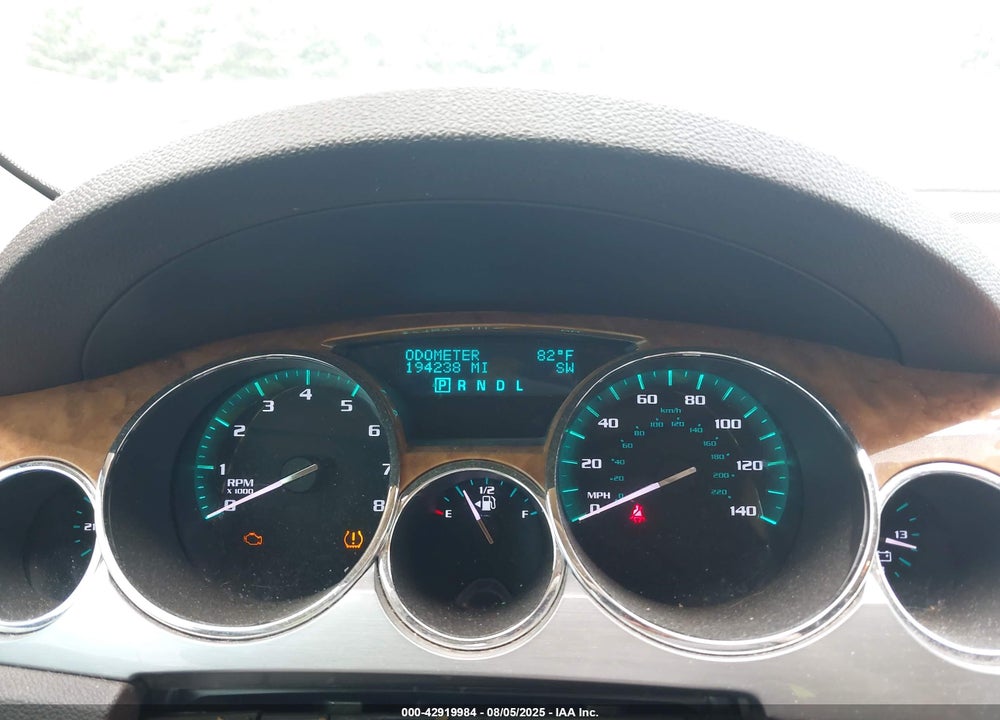 2012 BUICK ENCLAVE PREMIUM VIN: 5GAKRDED2CJ403883