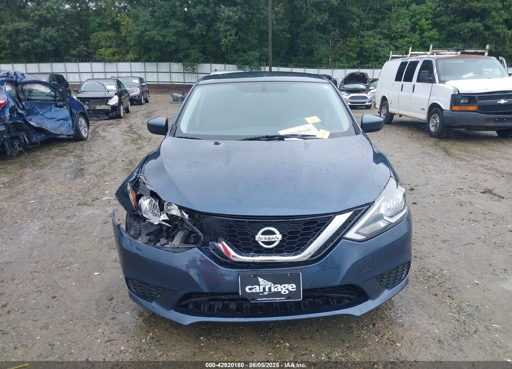 2017 NISSAN SENTRA SV VIN: 3N1AB7AP9HY256550