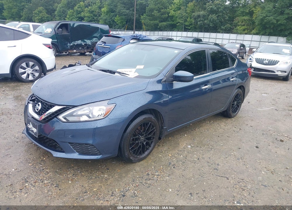 2017 NISSAN SENTRA SV VIN: 3N1AB7AP9HY256550