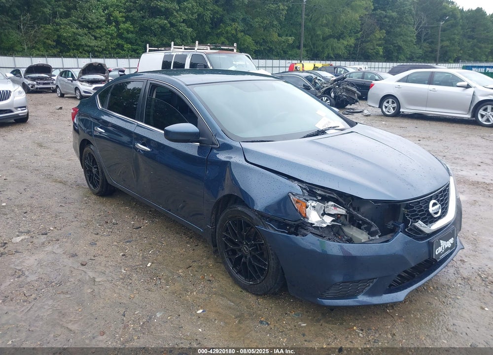 2017 NISSAN SENTRA SV VIN: 3N1AB7AP9HY256550