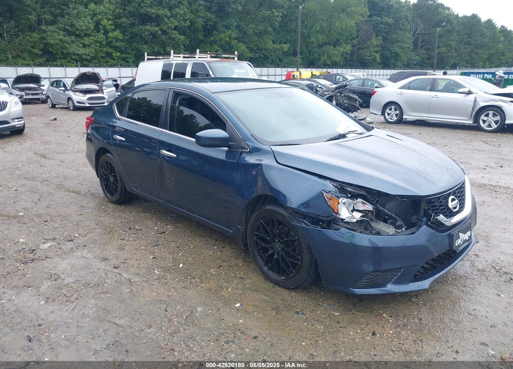 2017 NISSAN SENTRA SV VIN: 3N1AB7AP9HY256550