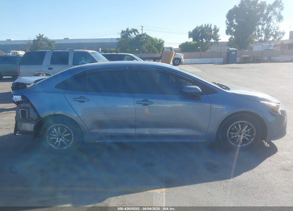 2021 TOYOTA COROLLA HYBRID LE VIN: JTDEAMDE2MJ027345