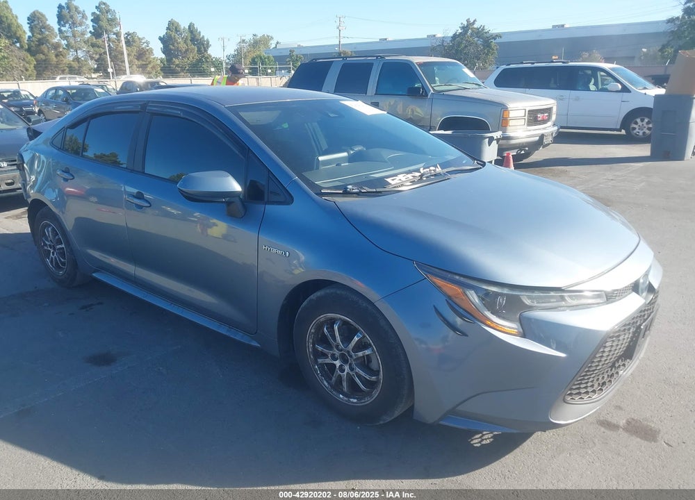2021 TOYOTA COROLLA HYBRID LE VIN: JTDEAMDE2MJ027345