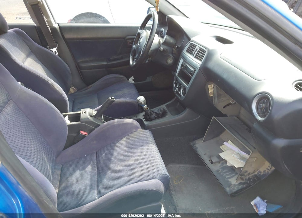 2002 SUBARU IMPREZA WRX VIN: JF1GD29652G520281