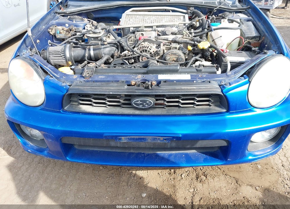 2002 SUBARU IMPREZA WRX VIN: JF1GD29652G520281