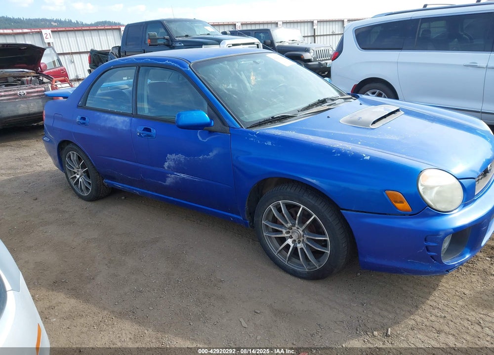 2002 SUBARU IMPREZA WRX VIN: JF1GD29652G520281