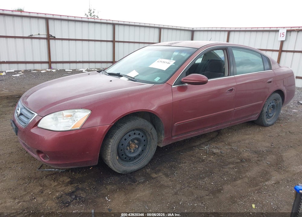 2002 NISSAN ALTIMA 2.5 S VIN: 1N4AL11D52C108625