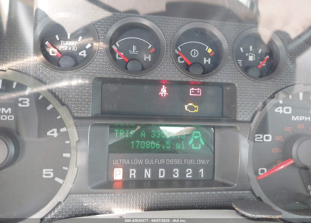 2010 FORD F-250 VIN: 1FTSF2AR6AEB13519