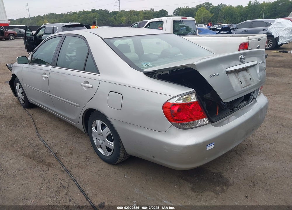 2005 TOYOTA CAMRY LE VIN: 4T1BE30K75U053416