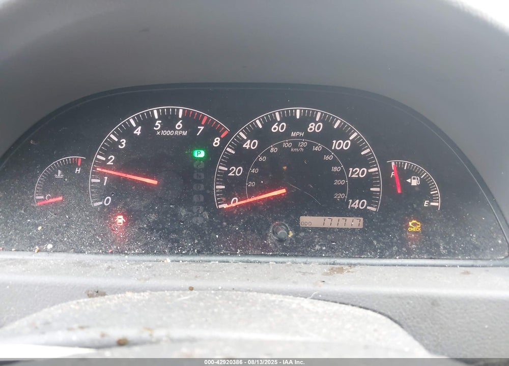 2005 TOYOTA CAMRY LE VIN: 4T1BE30K75U053416