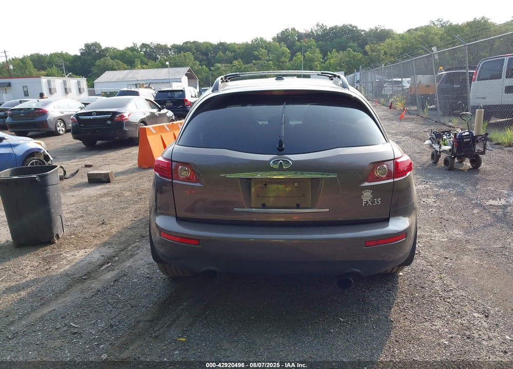 2008 INFINITI FX35 VIN: JNRAS08W28X205328