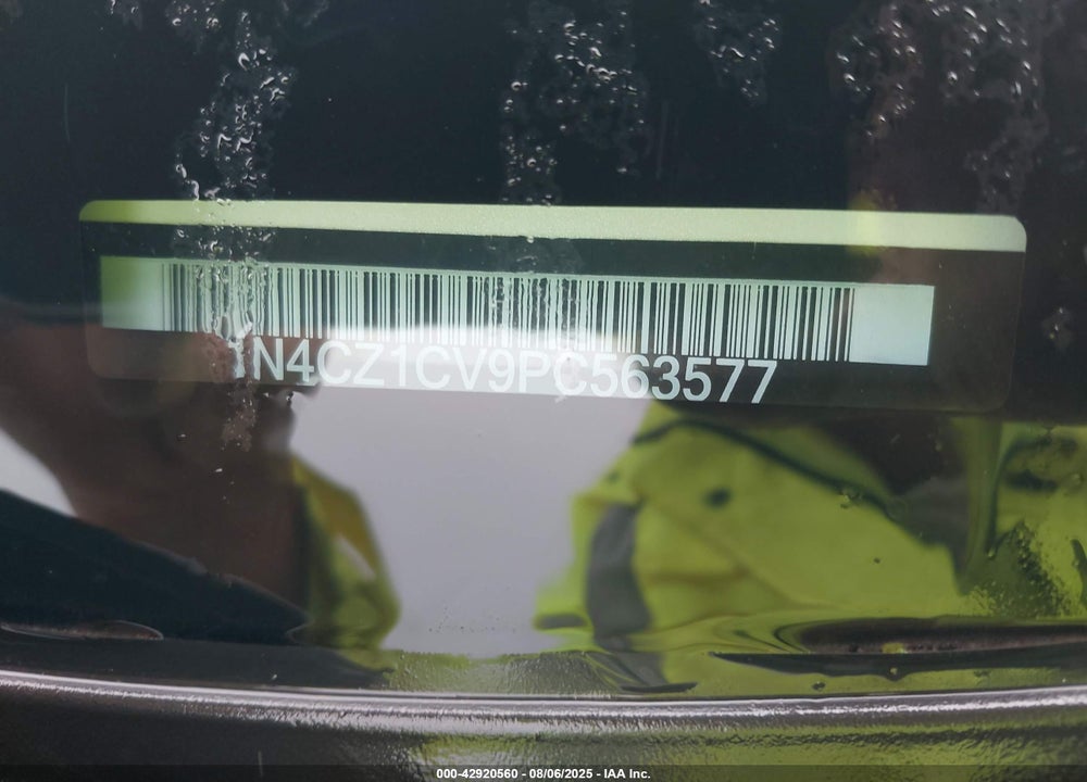 2023 NISSAN LEAF VIN: 1N4CZ1CV9PC563577