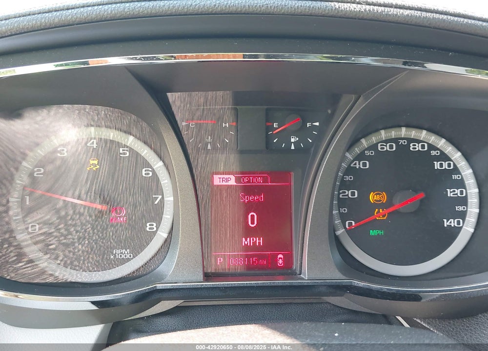 2013 GMC TERRAIN VIN: 2GKALWEK5D6127448