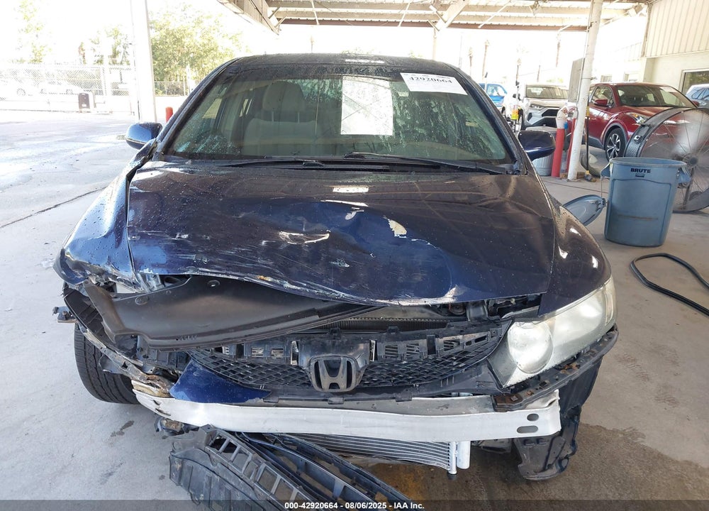 2010 HONDA CIVIC VIN: 19XFA1F50AE076665