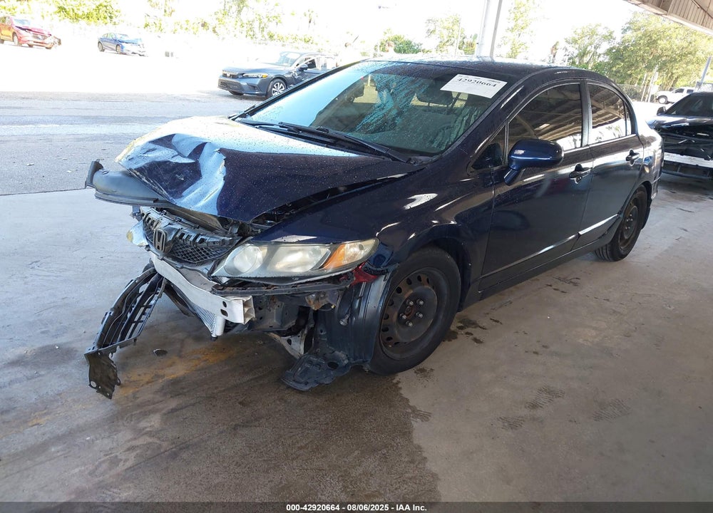 2010 HONDA CIVIC VIN: 19XFA1F50AE076665