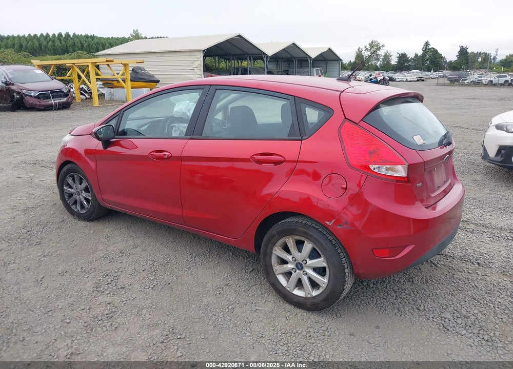 2011 FORD FIESTA SE VIN: 3FADP4EJXBM145705