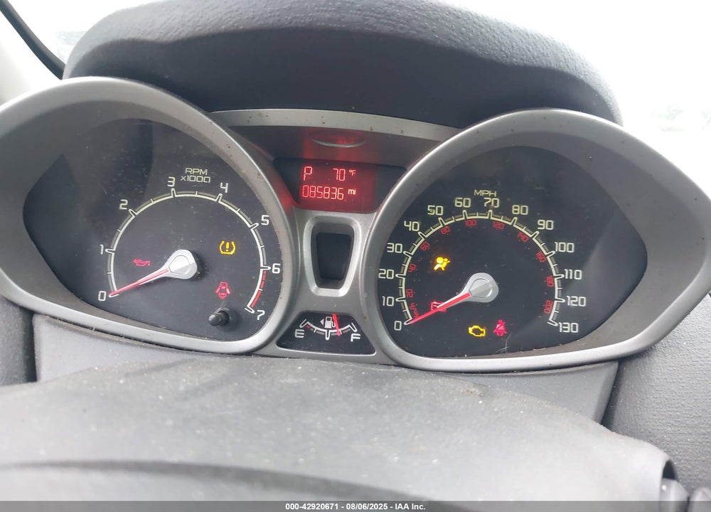 2011 FORD FIESTA SE VIN: 3FADP4EJXBM145705