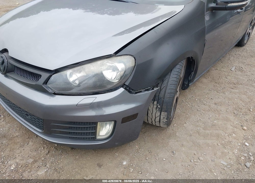 2012 VOLKSWAGEN GTI VIN: WVWHD7AJ1CW142107