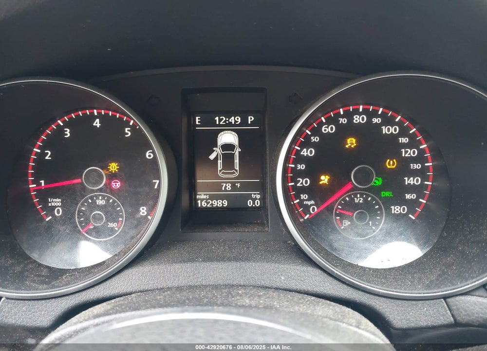 2012 VOLKSWAGEN GTI VIN: WVWHD7AJ1CW142107