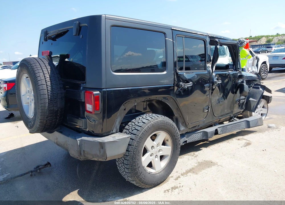 2018 JEEP WRANGLER UNLIMITED VIN: 1C4BJWDG9JL926817