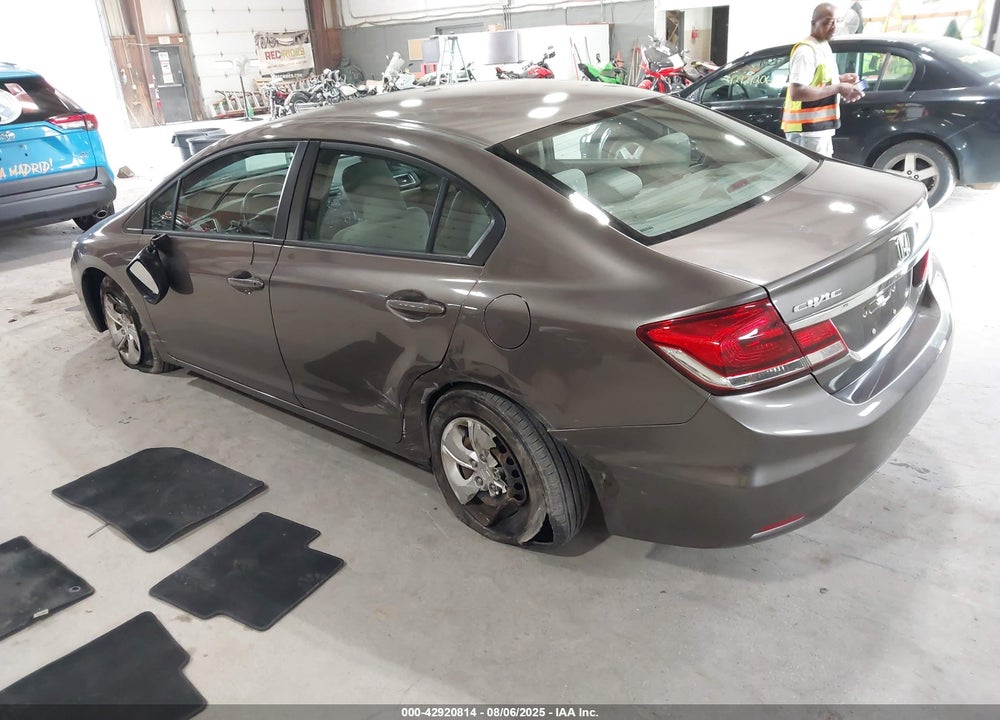 2014 HONDA CIVIC VIN: 2HGFB2F50EH517788