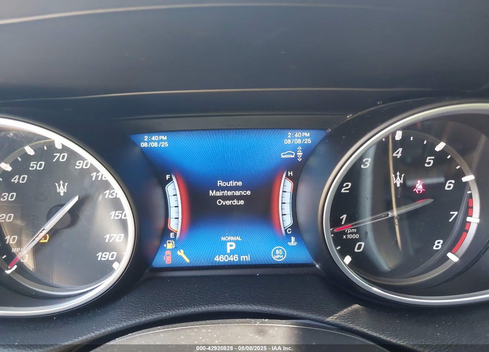 2019 MASERATI LEVANTE VIN: ZN661YUA8KX308289
