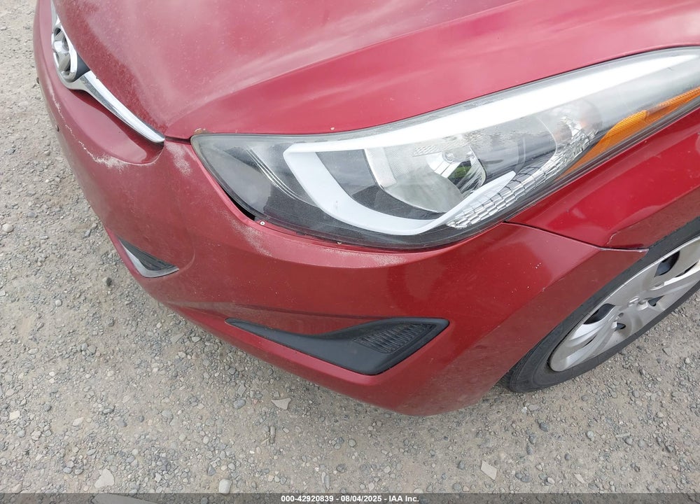 2016 HYUNDAI ELANTRA VIN: 5NPDH4AE6GH698669