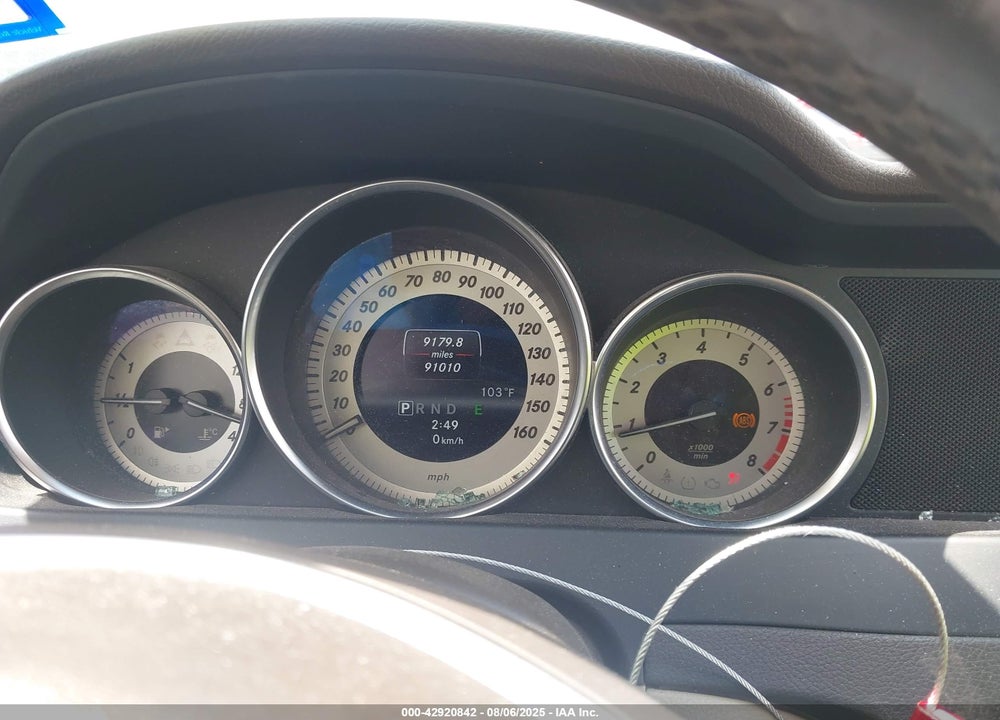 2013 MERCEDES-BENZ C CLASS VIN: WDDGF4HB9DR280132