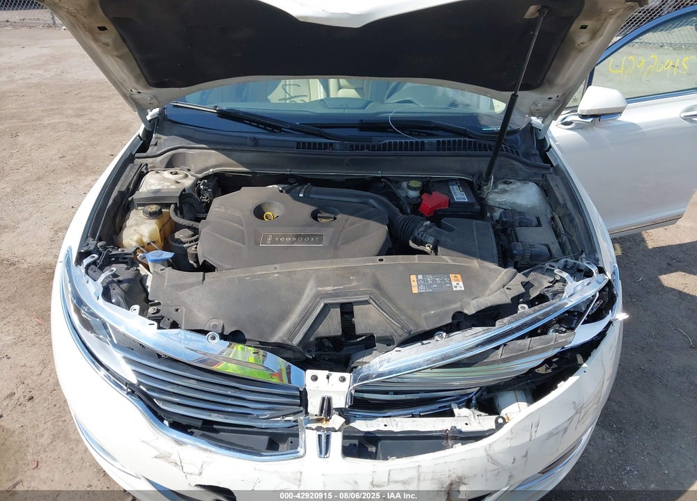2013 LINCOLN MKZ VIN: 3LN6L2G95DR811764