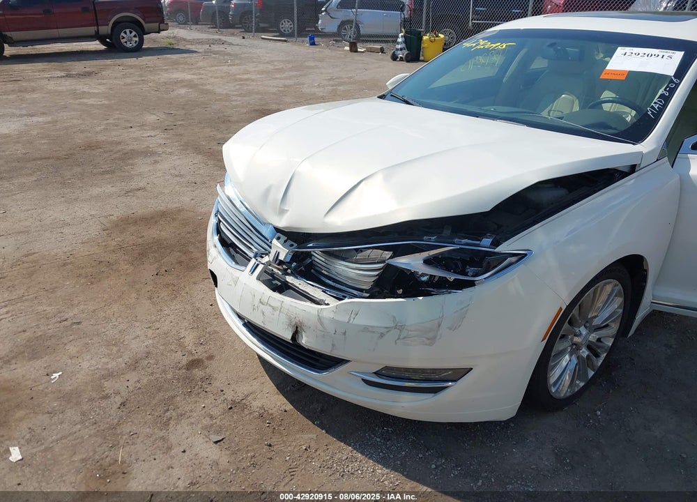 2013 LINCOLN MKZ VIN: 3LN6L2G95DR811764