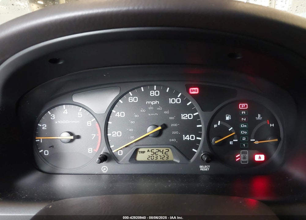 2002 HONDA ACCORD 3.0 EX VIN: 1HGCG16532A007279