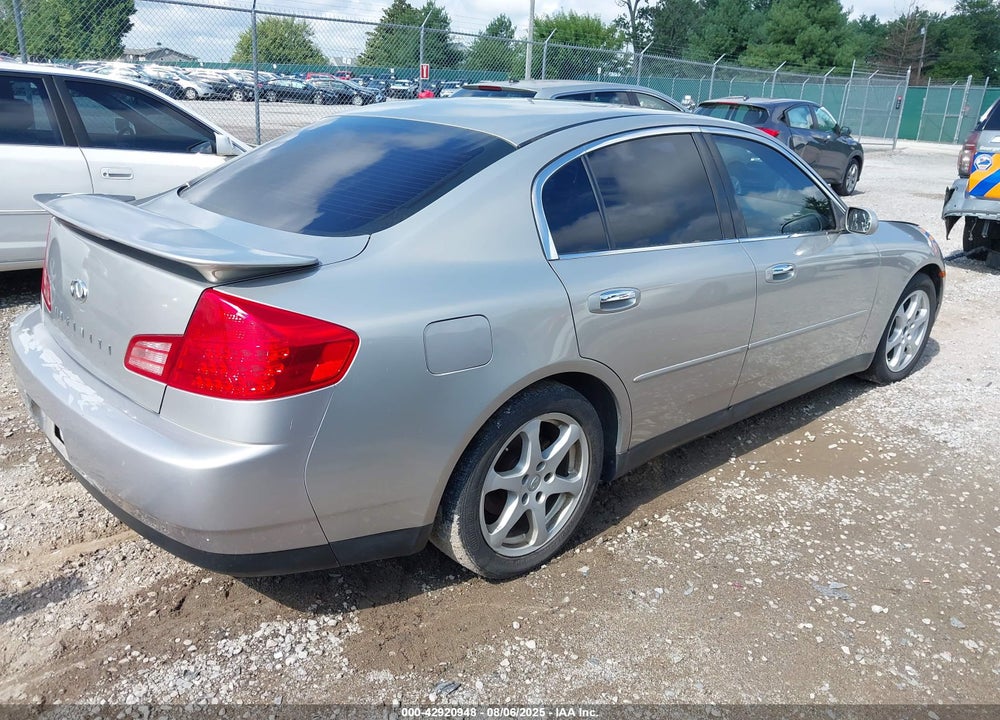 2004 INFINITI G35 VIN: JNKCV51E34M614169