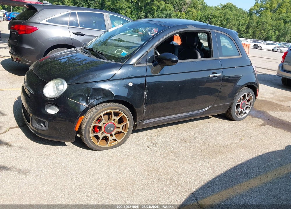 2013 FIAT 500 VIN: 3C3CFFBR5DT750355