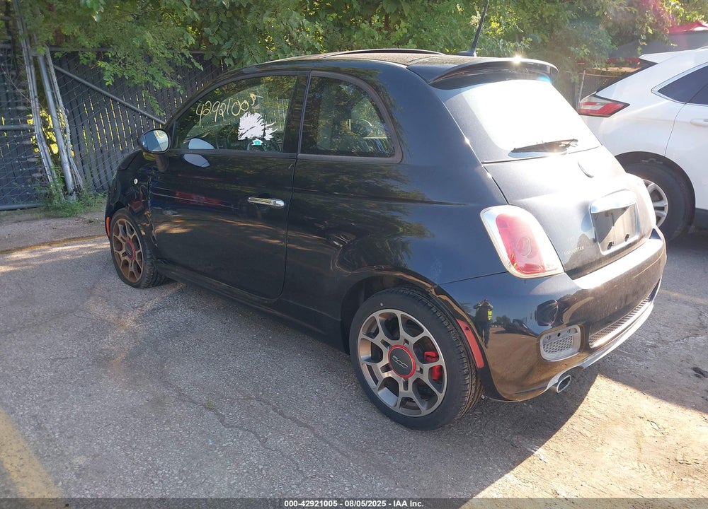 2013 FIAT 500 VIN: 3C3CFFBR5DT750355