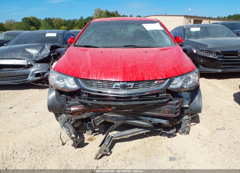 2019 CHEVROLET SONIC VIN: 1G1JD5SB7K4136697