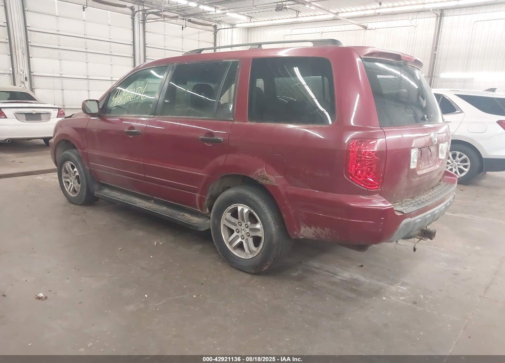 2003 HONDA PILOT EX-L VIN: 2HKYF18753H583312