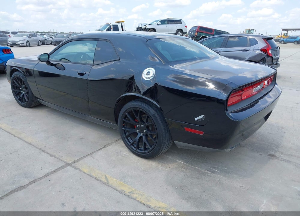 2012 DODGE CHALLENGER SXT VIN: 2C3CDYAGXCH290926