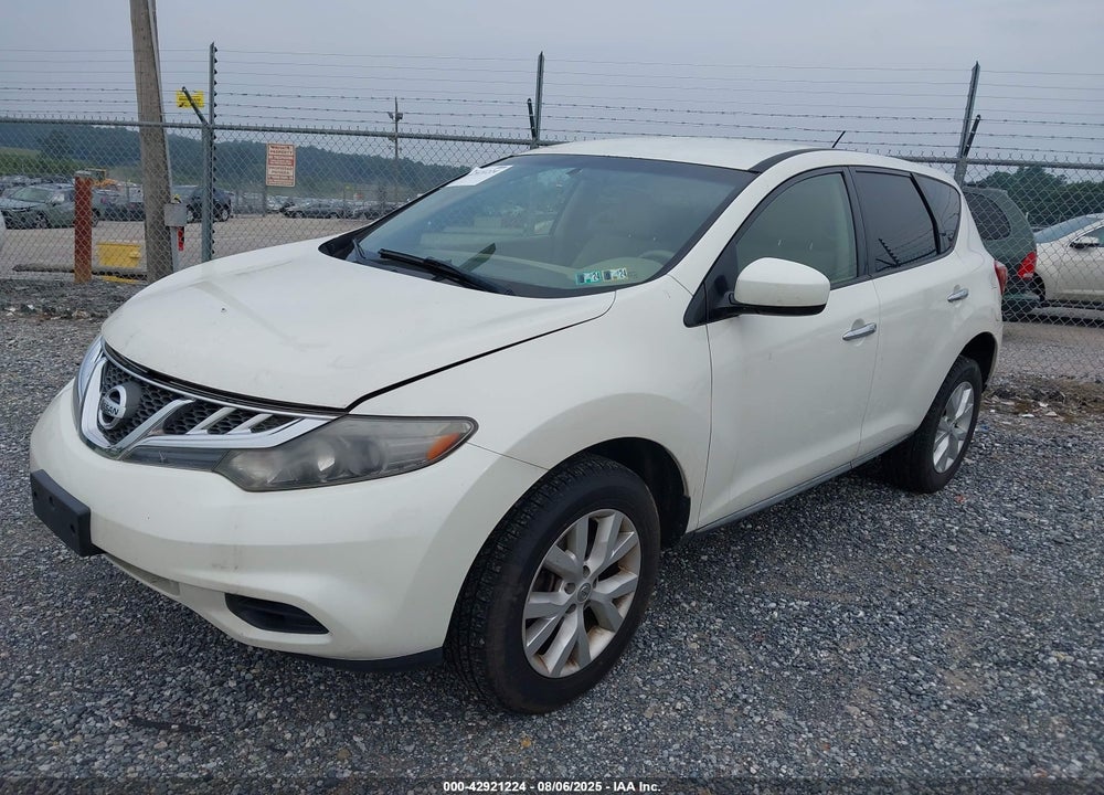 2014 NISSAN MURANO S VIN: JN8AZ1MU7EW417380