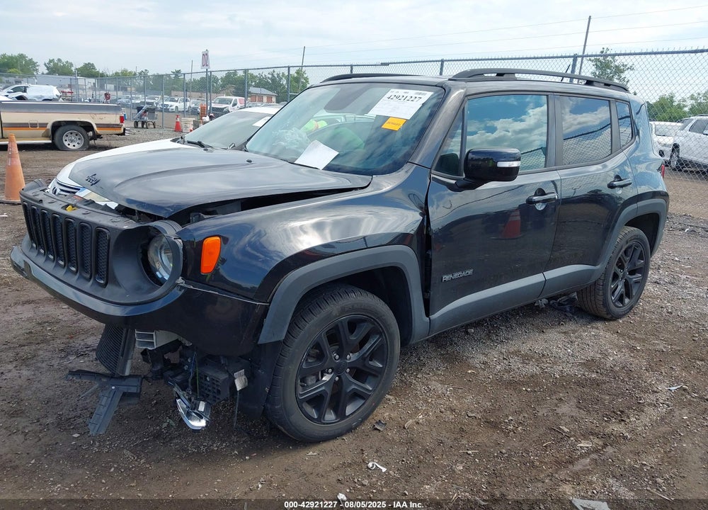2016 JEEP RENEGADE VIN: ZACCJBBT2GPD64597