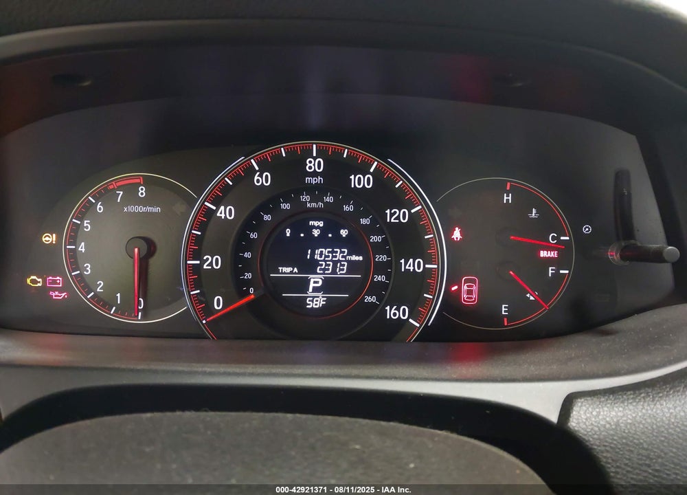 2016 HONDA ACCORD VIN: 1HGCR2F53GA241770