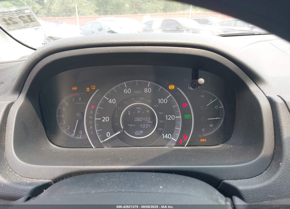 2016 HONDA CR-V EX VIN: 2HKRM4H55GH652211