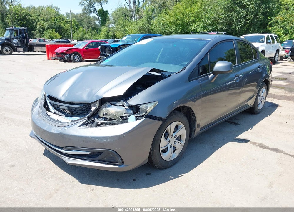 2013 HONDA CIVIC LX VIN: 19XFB2F59DE090846