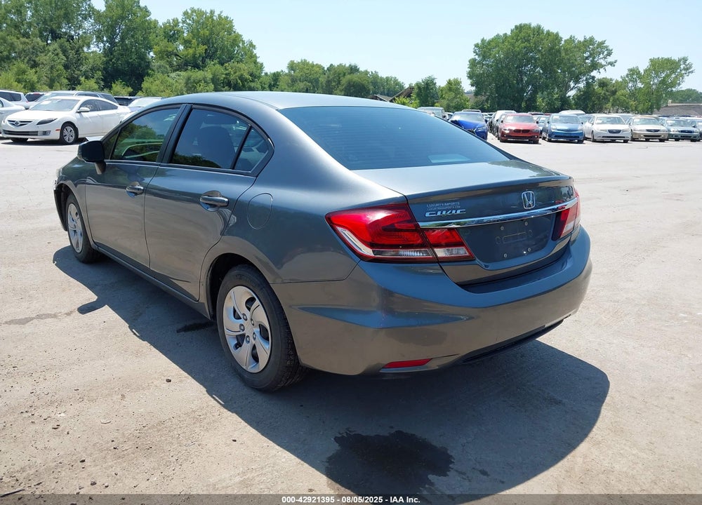 2013 HONDA CIVIC LX VIN: 19XFB2F59DE090846