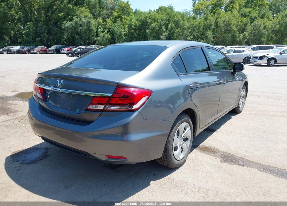 2013 HONDA CIVIC LX VIN: 19XFB2F59DE090846