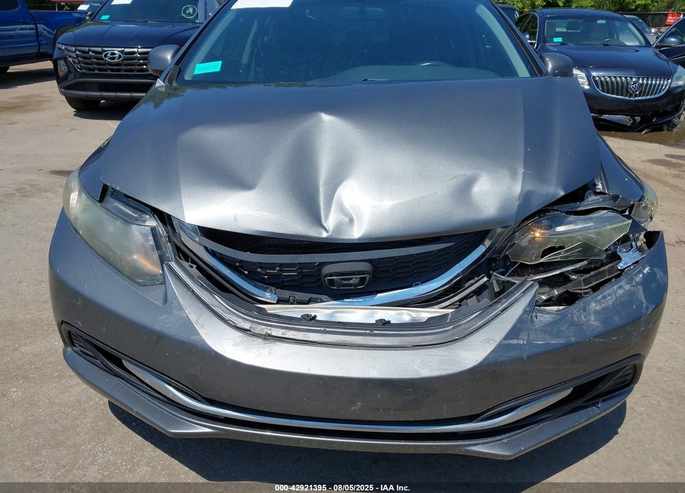 2013 HONDA CIVIC LX VIN: 19XFB2F59DE090846