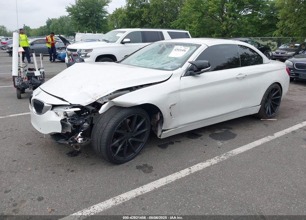 2015 BMW 4 SERIES VIN: WBA3V5C53FP754042